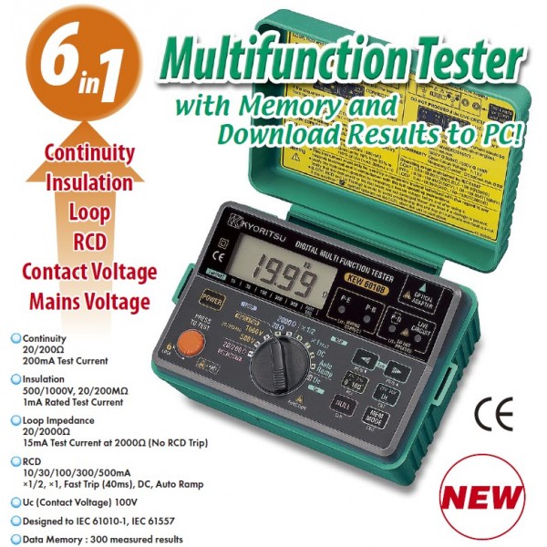 KEW 6010B Multifunction Installation Tester